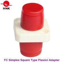 FC Simplex Square Tipo Plástico Fibra Óptica Adaptador